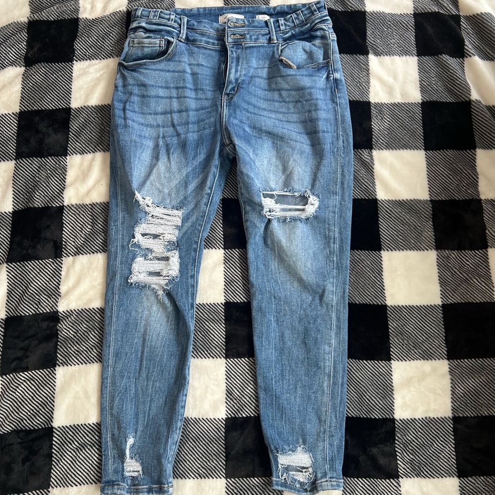 Kancan Kurvy Mid-Rise Jeans